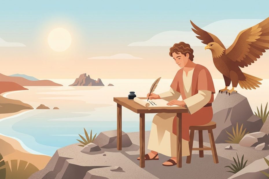 Heiliger Johannes (Evangelist) - Illustration prière catholique